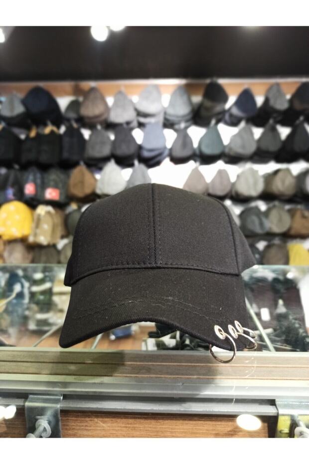 3 Ring Piercing Unisex Basic Hat - 2