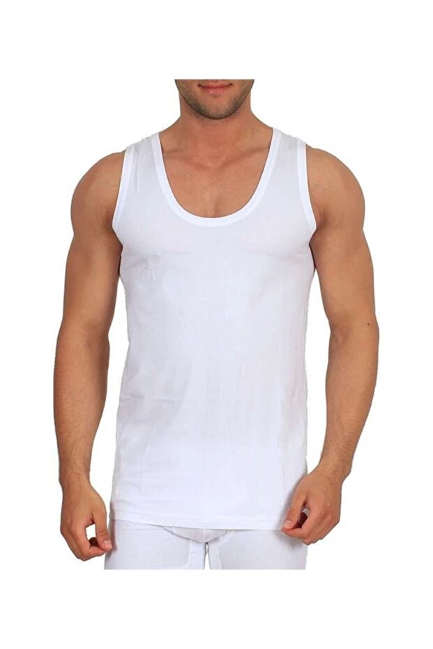 Men's White Undershirt Set of 5