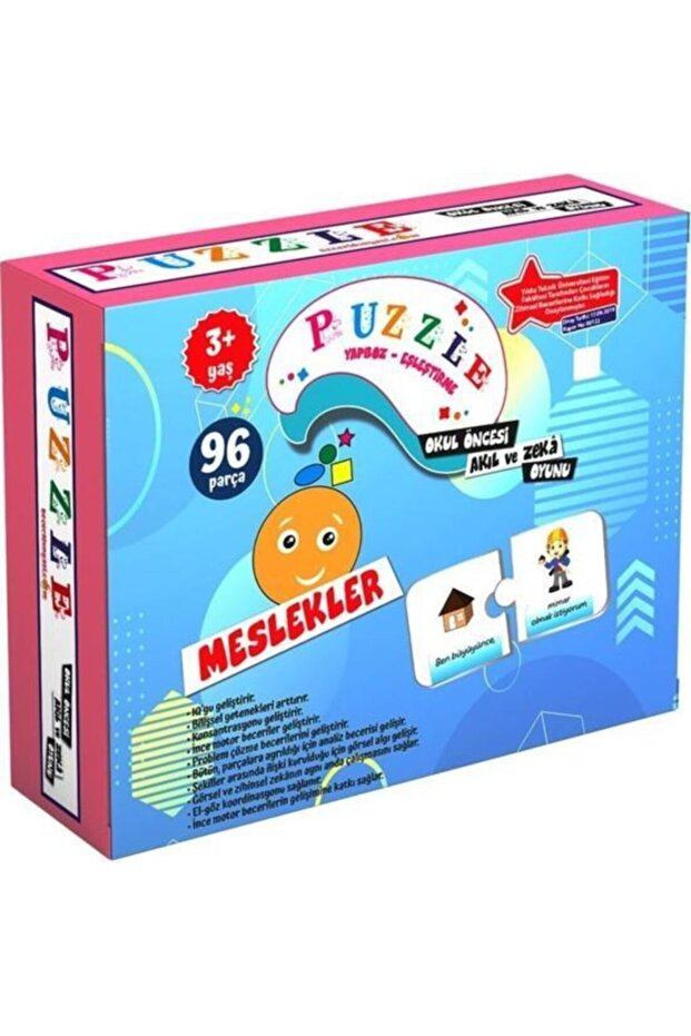 96 Parça Puzzle Meslekler 3 Yaş - 4