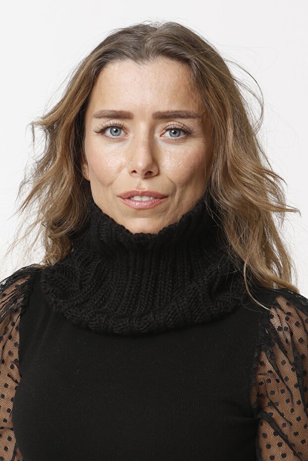 Pipe Neck Collar - Black - 1