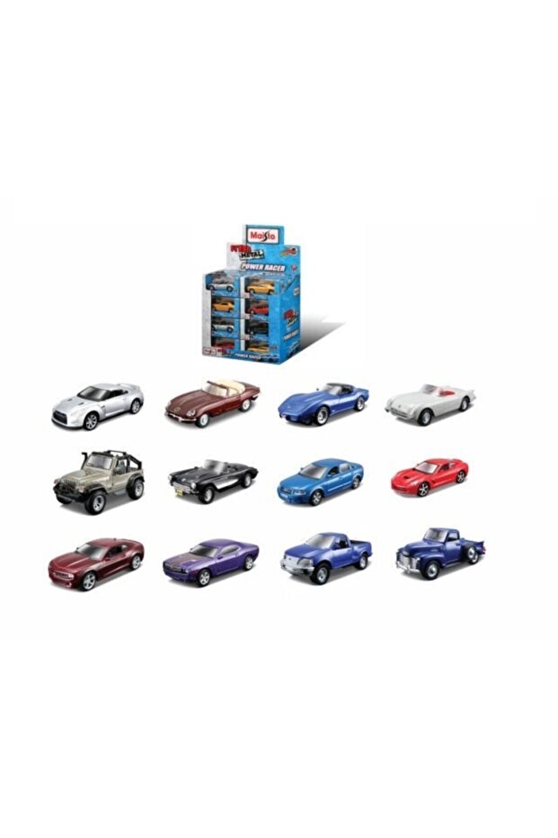 Fresh Metal Power Racer Vehicles