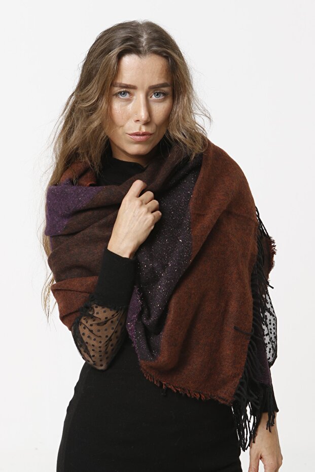Women's Brown Shawl