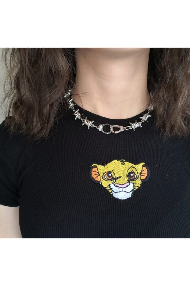 Barbed Wire Freedom - Handcuffs Leash Choker