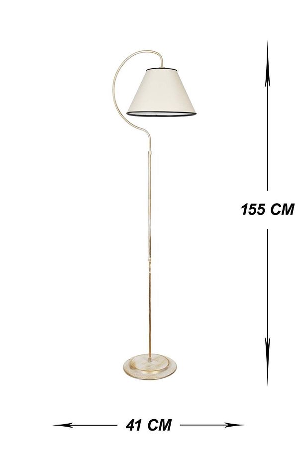 Güven Avize Lambader Leboss Krem Sarı Patine(KREM) 0051837 - 2