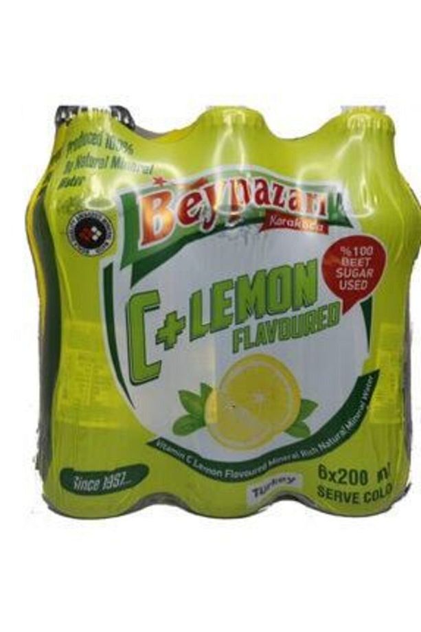 C Vitaminli Limonlu Maden Suyu 200ml X 6 Adet - 1