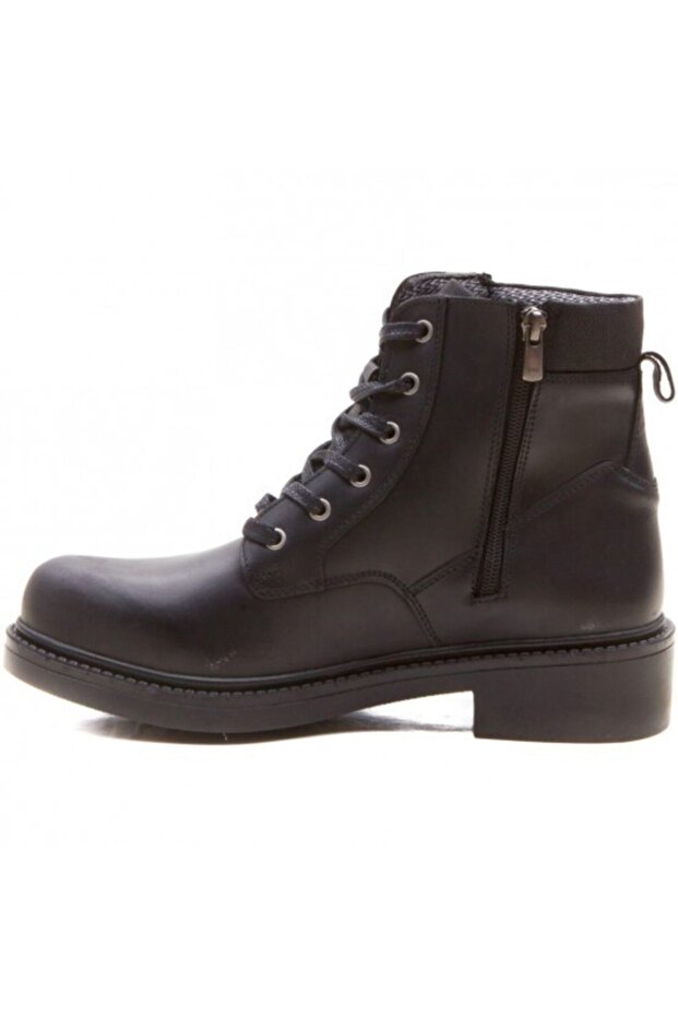 Erkek Siyah Hakiki Deri Termo Bot 20 M5121 - 3