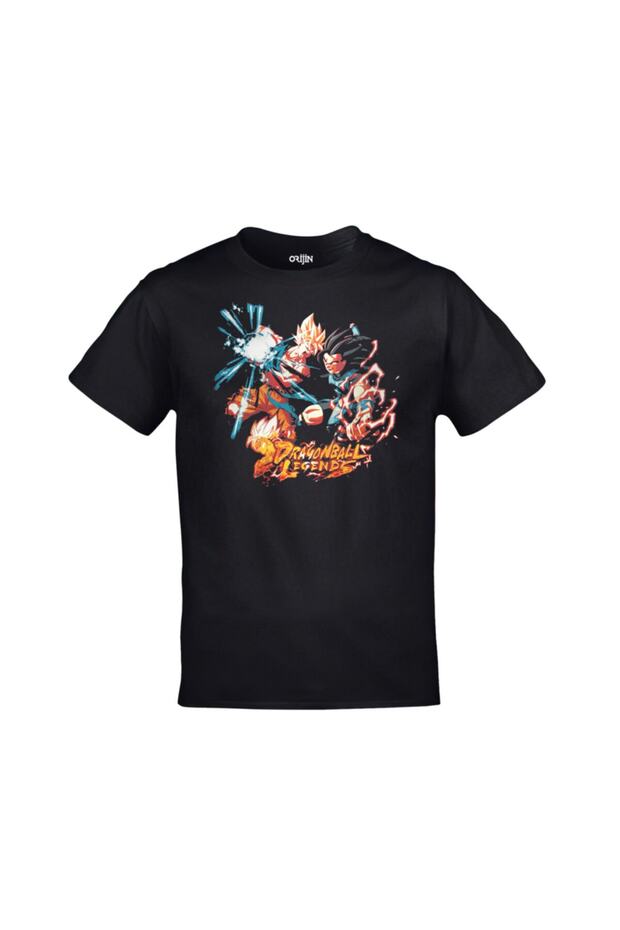 Unisex Black Dragon Ball Legends Printed T-Shirt