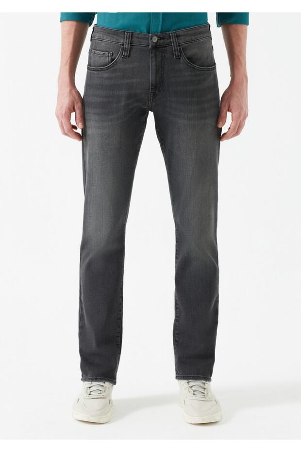 Erkek Jake Gri Jean Pantolon 8842222864 - 3
