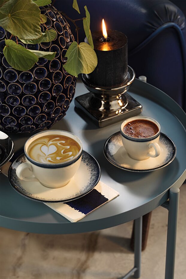 12 Piece 6 Seater Nanocream Coffee Set 890004