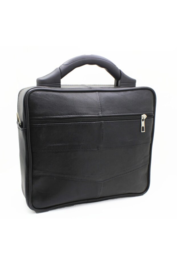 Genuine Leather Mini Size Briefcase - 4