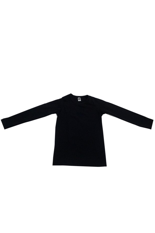 Girl Child Black Thermal Long Sleeve Body Elf568tut0836t
