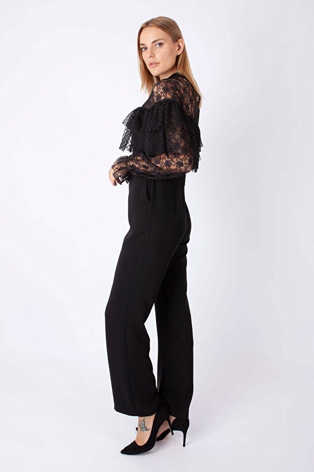 Dantel Detaylı Tulum - 2