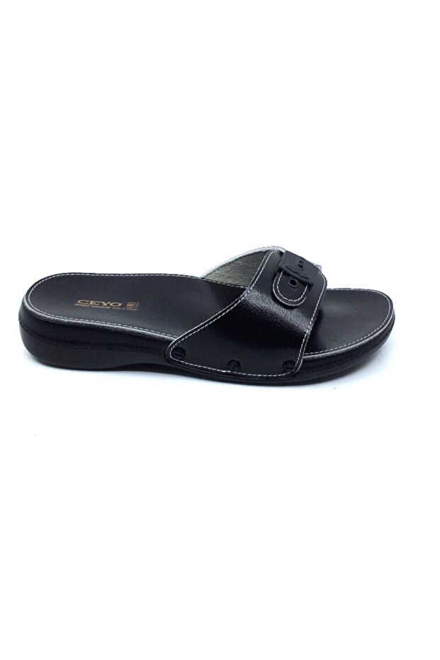 Minelli 6500 Black Women's Slippers New Season