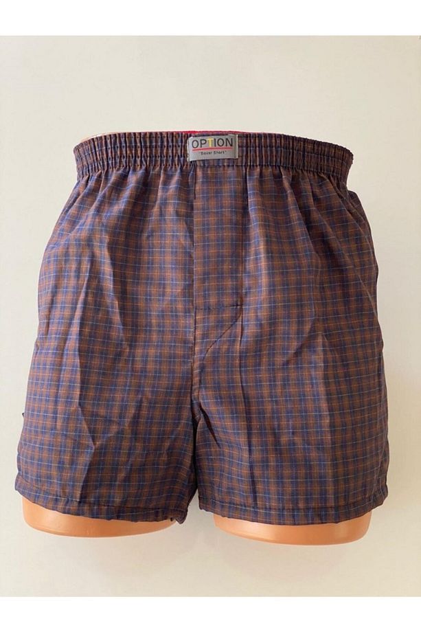 Erkek 5'li Paket Poplin (Pamuk) Boxer Şort - 7