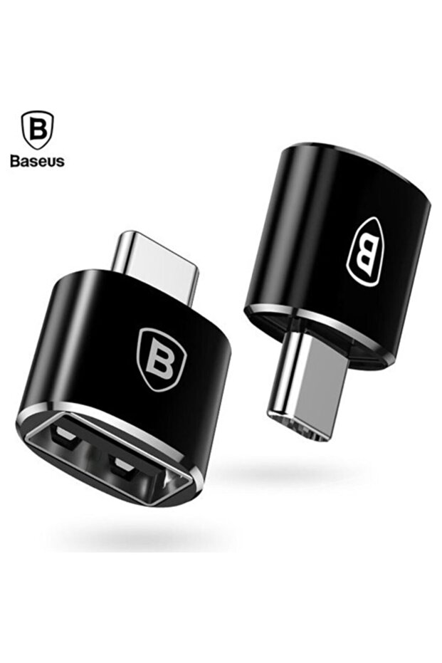 Adaptor USB la Type-c Dönüştürücü Siyah - 1