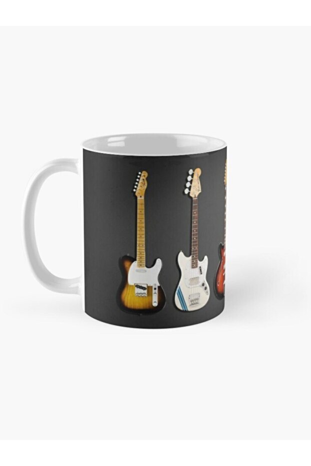 كوب منقوش على شكل جيتار - 2