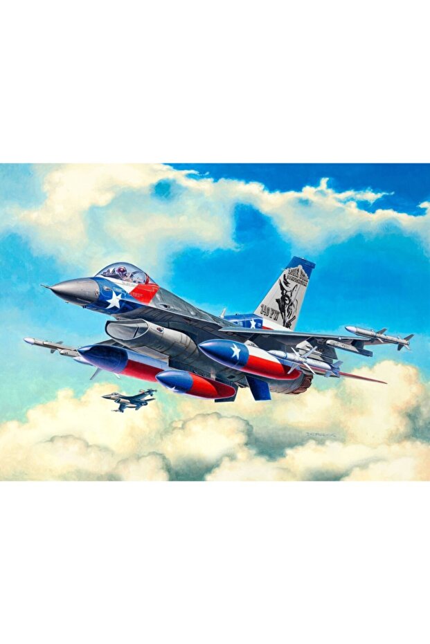 F-16c Fighting Falcon Model Uçak - 3