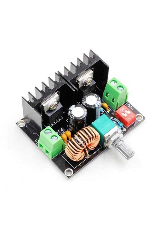 Vhm-141 5a Voltaj Düşürücü Regülatör Kartı 200w 8a Xl4016 Pwm Ayarlı 4-40v Giriş 1.25v-36v Çıkış - 1