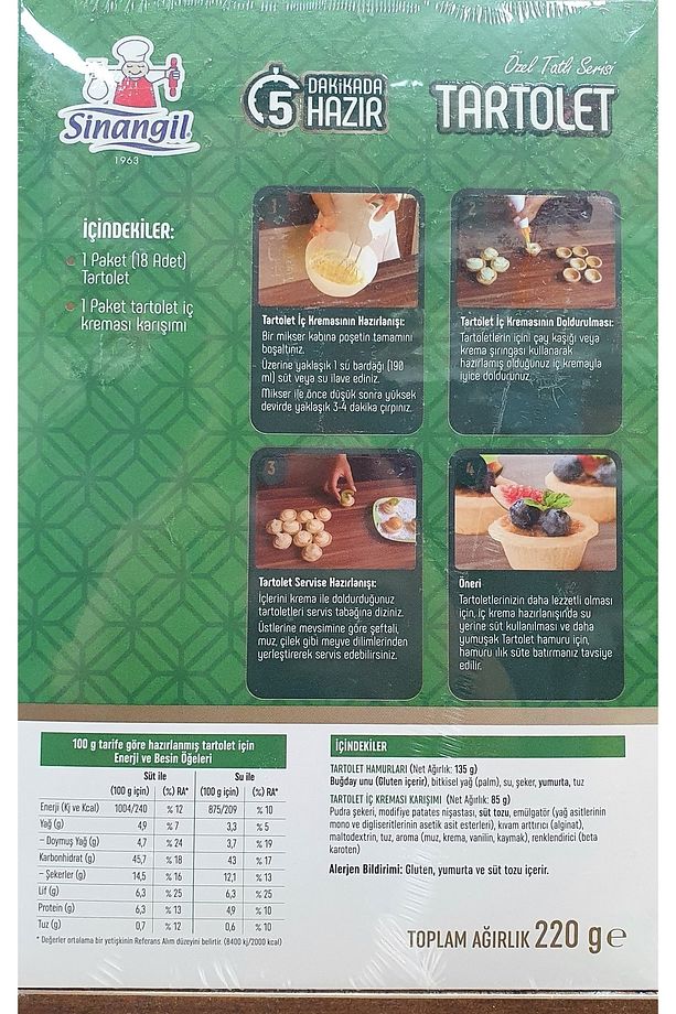 Hazır Tatlı Tartolet - 2