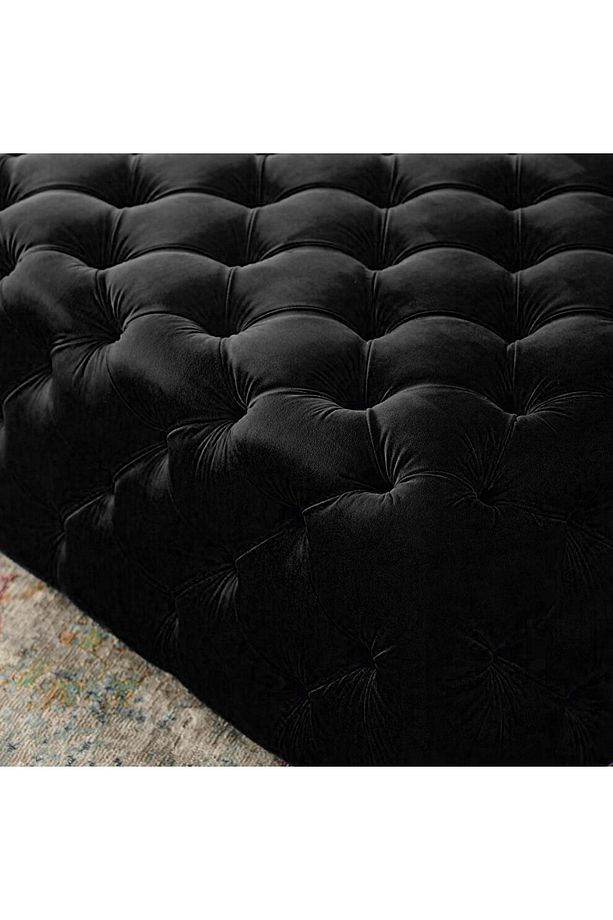 Kapitoneli Kare Puf/bench/orta Sehpa 70*70 Cm Yükseklik 40 Cm - 5
