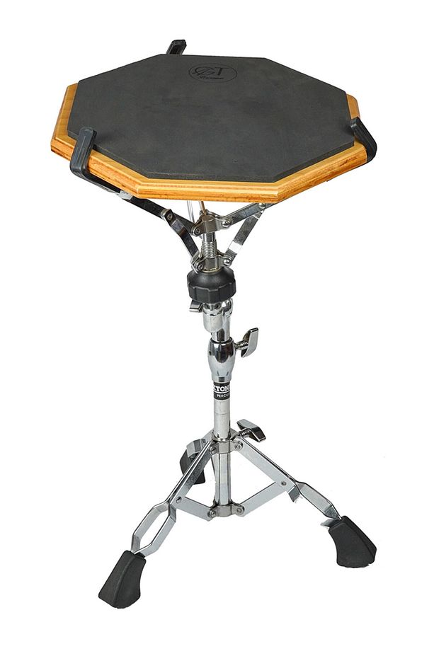 Bateri Çalışma Pedi Practice Pad Davul Çalışma Ped Baget Çalışma Pedi Bateri Pad Masif Large Model - 4