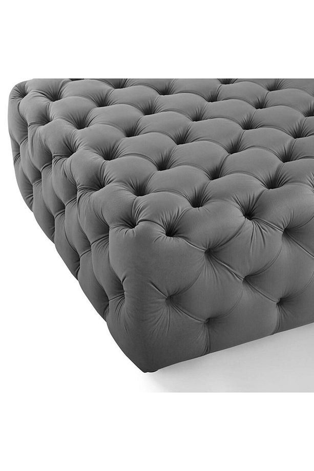 Kapitoneli Kare Puf/bench/orta Sehpa 70*70 Cm Yükseklik 40 Cm - 4