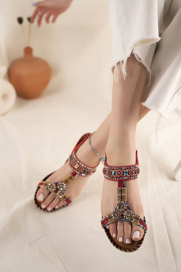 Farah Anatomical Orthopedic Stone Daily Women's Sandals