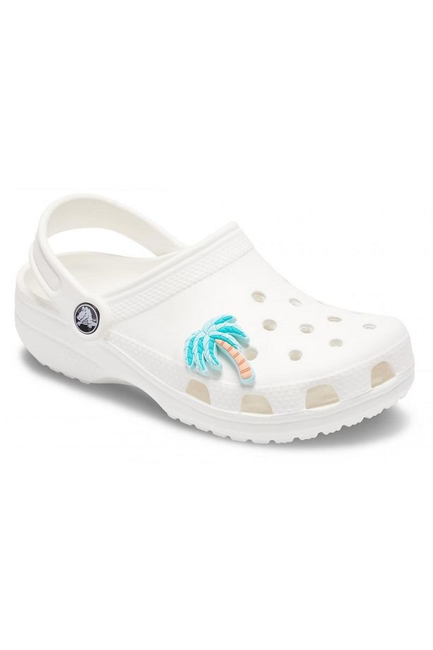 Jibbits Mavi Palm Tree Ayakkabı Terlik Süsü - 2