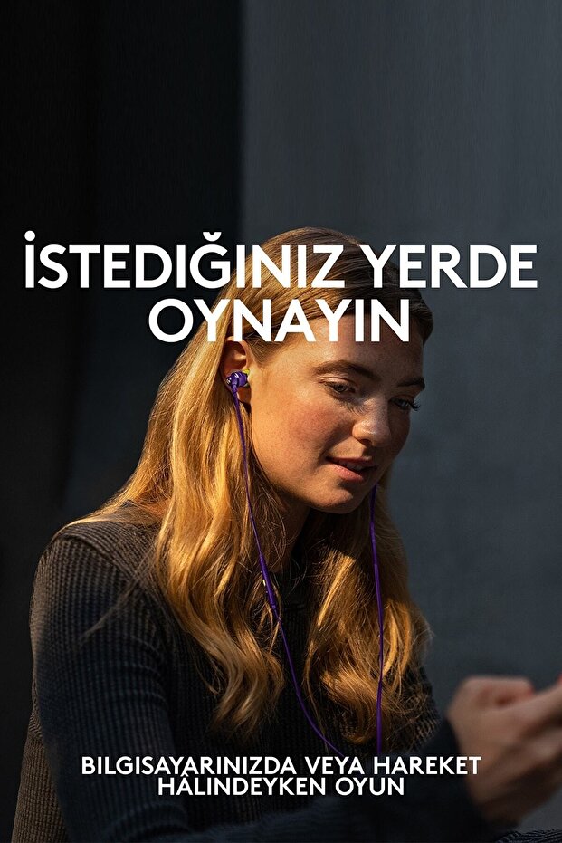 G G333 Kulakiçi Mikrofonlu Stereo Oyun Kulaklığı - Mor - 8