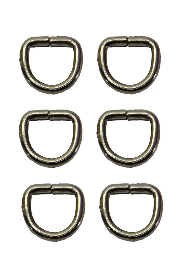 D Ring 2cm (6 Pieces)