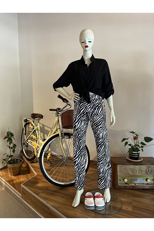 Zebra Pantolon