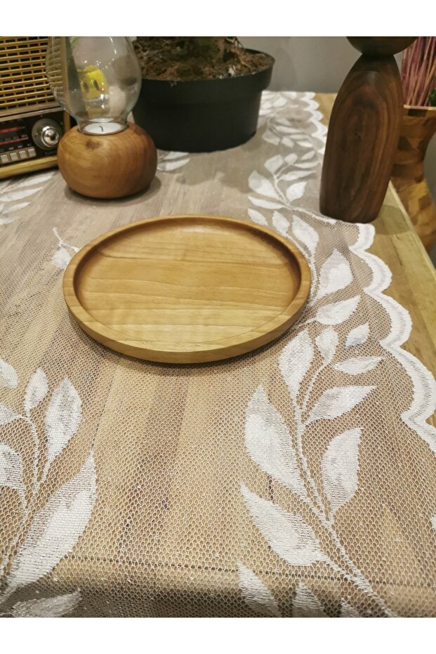 Ahşap Sunum Servis Tabağı - 1