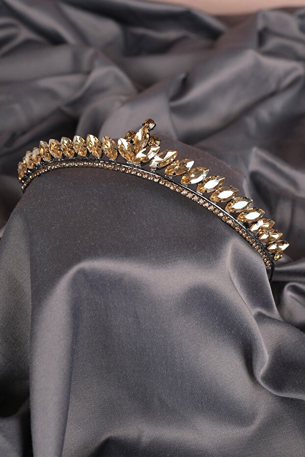 Wedding Henna Crown Thin Shuttle Stone Bridal Henna Crown – Other Hair Accessories – Other Hair Accessories