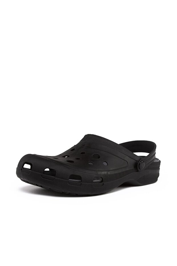 Copacabana Unisex Black Orthopedic Sole Slippers-sandals