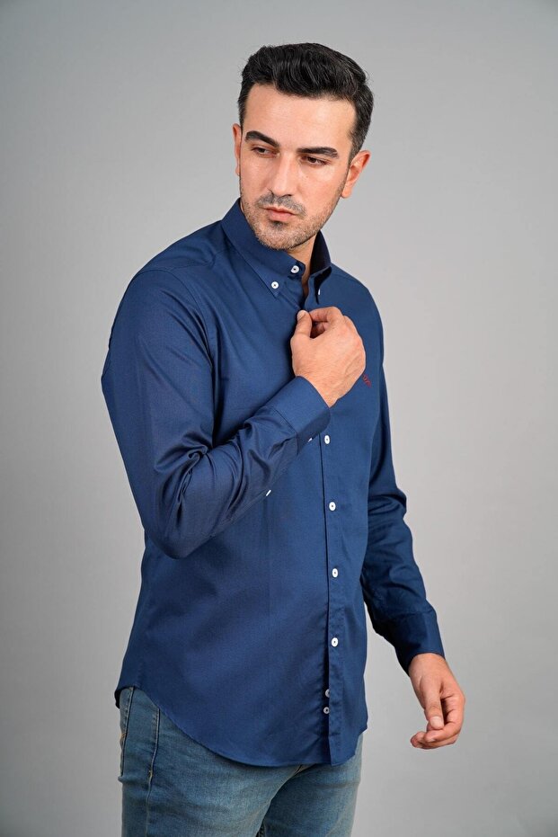 Men's Cotton Oxford Shirt