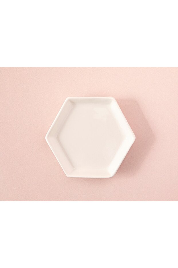 Crispy Flowers Ceramic Snack Bowl 10 Cm Cream