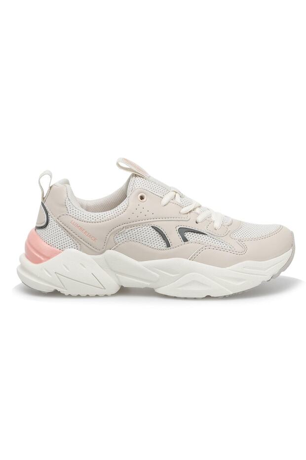 Dakota 2fx Perforated Fabric Garnished Lace Up Sports Shoes