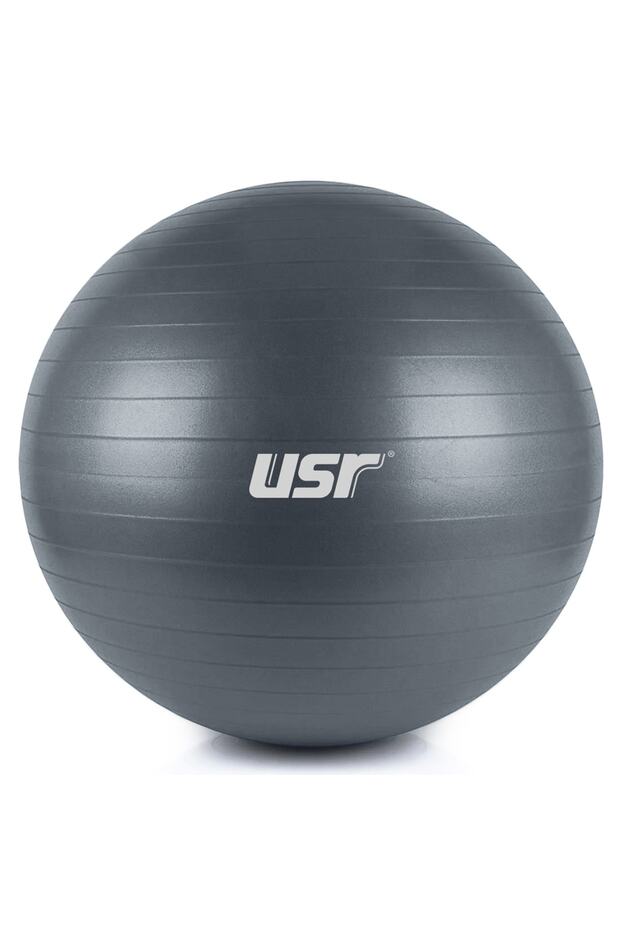 Antrasit Pilates Topu ve Pompası 25-65 Cm - 3