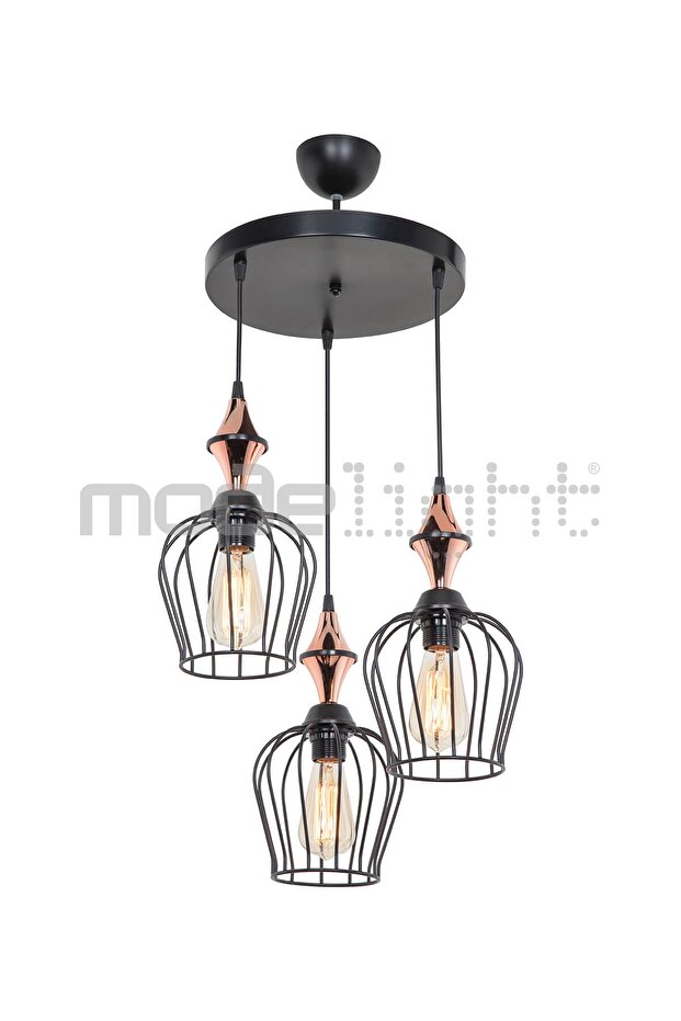 Akses Küre / Karo 3lü Lena Avize - 2