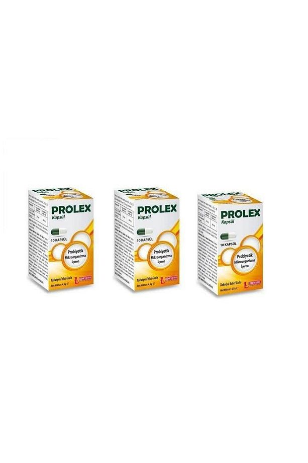 Prolex Probiyotik 10 Kapsül 3 Adet - 1