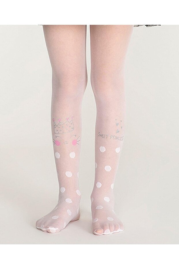 Girl's Princess Cat Pantyhose