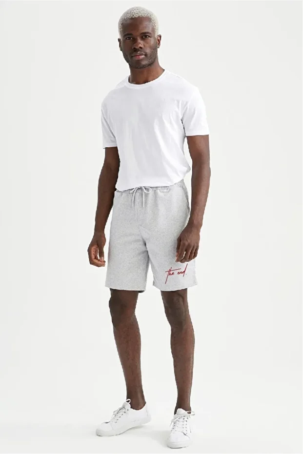 Baskılı Unisex Şort - 1
