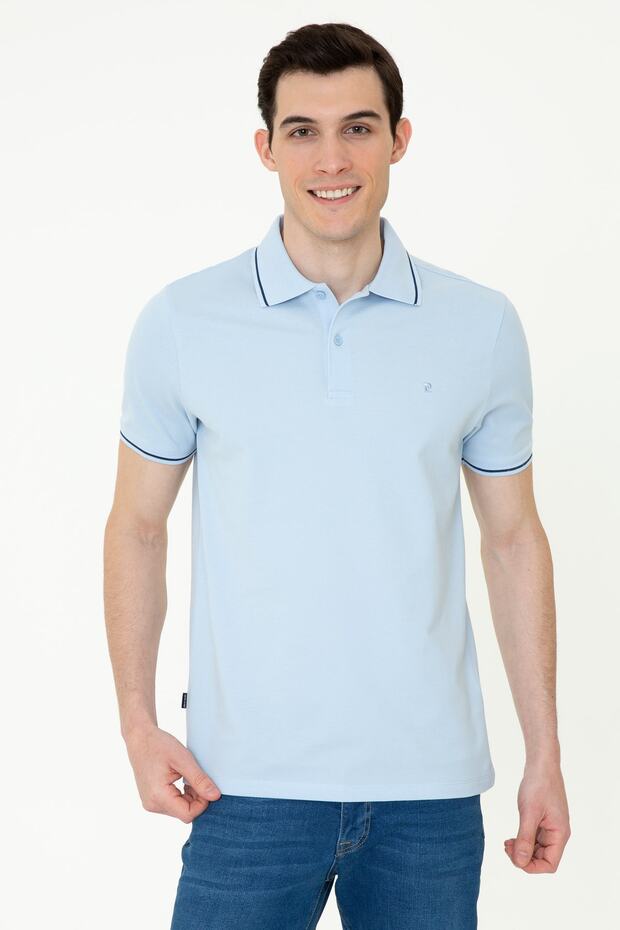 Men's Light Blue T-Shirt G021Gl011.000.1431626