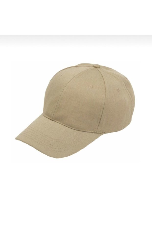 Adjustable Men's and Women's Plain Sports Hat with Velcro on the Back