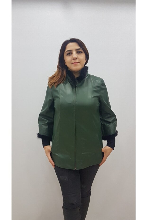 Kadın Yeşil Ceket