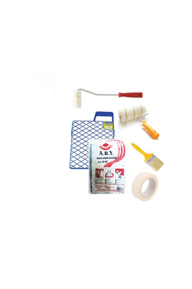 6 Pieces Painter Set Roller, Finger Roller, Cut, Grid, Thick Cover, Tape