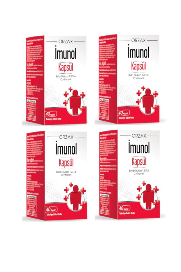 Imunol Beta Glukan 40 كبسولة X4 قطعة
