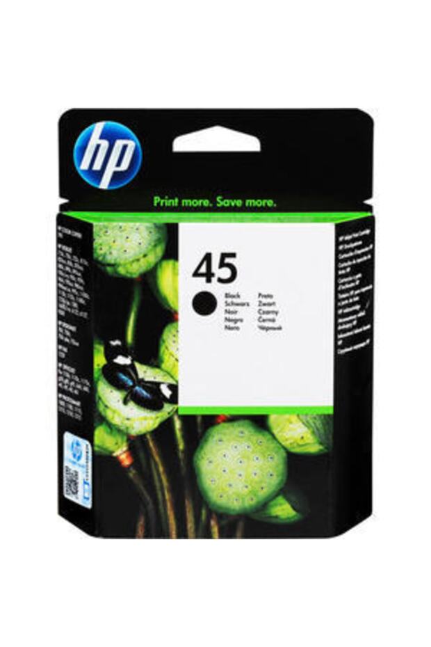 45a Orjinal 51645ae Plotter Yüksek Kapasite Siyah Kartuş - 1