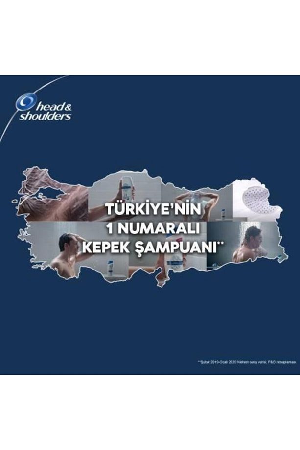 Head & Shoulders Mentol Ferağlığı Şampuan 4*800=3200 ml Pompalı - 7