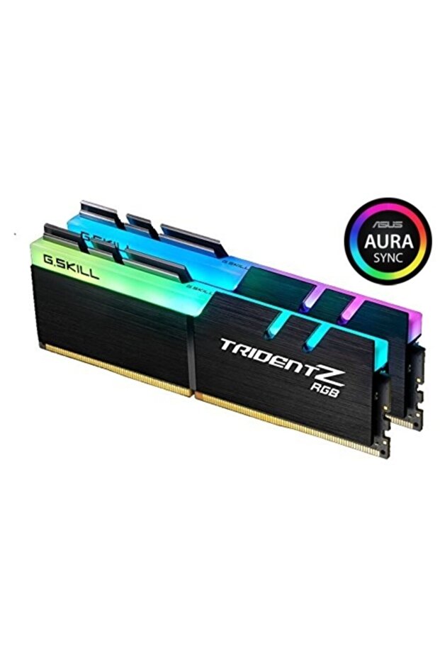 Gskıll Trident Z Rgb 16gb (2x8gb) Ddr4 3200 Mhz Cl16 Dual Kit Rgb Ram - 2